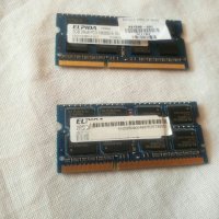 за лаптоп памет RAM DDR3 2Гбт-2 бр, снимка 1 - RAM памет - 24692711