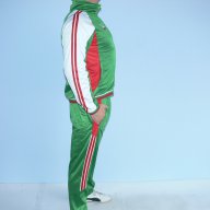 Мъжки спортен екип БЪЛГАРИЯ 485, бяло, зелено, червено, полиестер. , снимка 4 - Спортни дрехи, екипи - 7292112