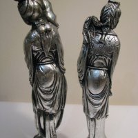 статуетки фигури 2 бр, снимка 2 - Антикварни и старинни предмети - 20913961