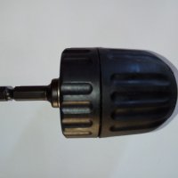 Патронник за борм. 0.8-10мм с преход за винтоверт 1/4, снимка 1 - Резервни части за машини - 24718937