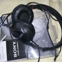 sony headphones-черни и нови, снимка 12 - Слушалки и портативни колонки - 21677144