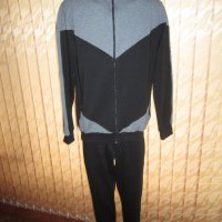 Памучни Мъжки анцузи - сиво с черно - 100% Българско производство, снимка 3 - Спортни дрехи, екипи - 21563219