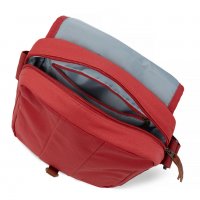 ПРОМО 🍊 TIMBERLAND 🍊 Унисекс чанта през рамото в червено 27x20x7 см нова с етикети, снимка 3 - Чанти - 22498329