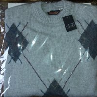 Мъжки вълнен пуловер, снимка 5 - Пуловери - 20879068