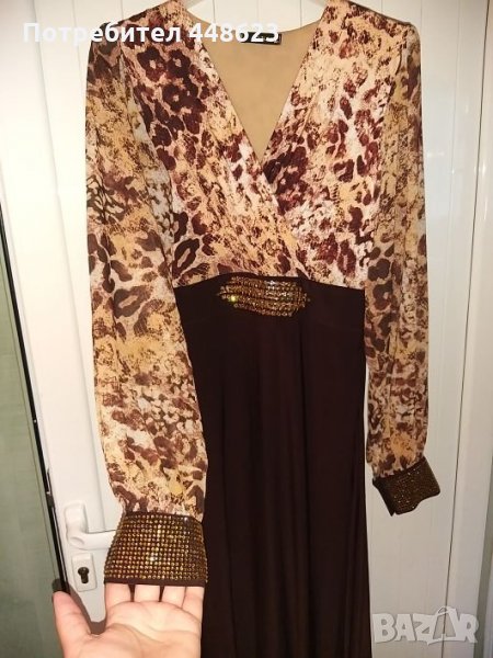 Дамска официална дълга рокля , снимка 1