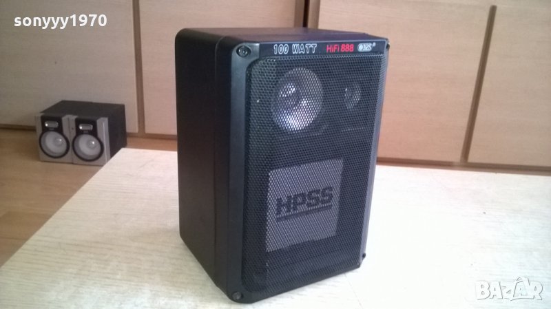 100watt hifi-метална тонколона-внос швеицария, снимка 1