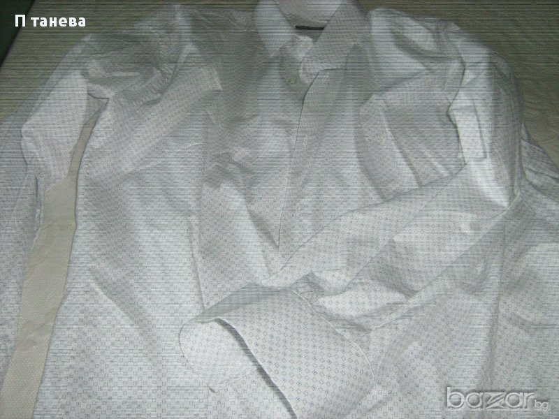 нова атрактивна бяла риза, снимка 1