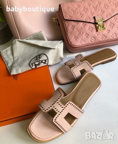 Hermes чехли, снимка 4 - Сандали - 22009476