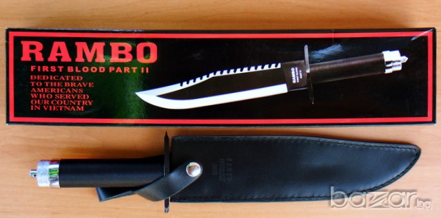 Нож за оцеляване - RAMBO II surviving, снимка 11 - Ножове - 8214190