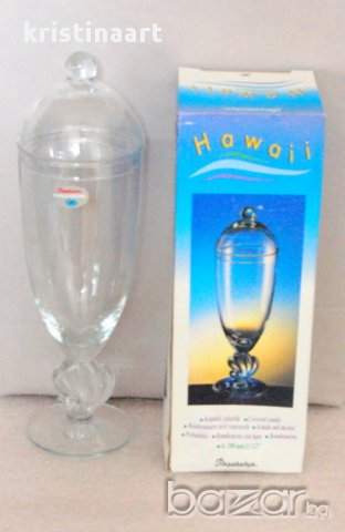  3 броя универсални стъклени чаши-бонбониера , снимка 3 - Чаши - 13428144