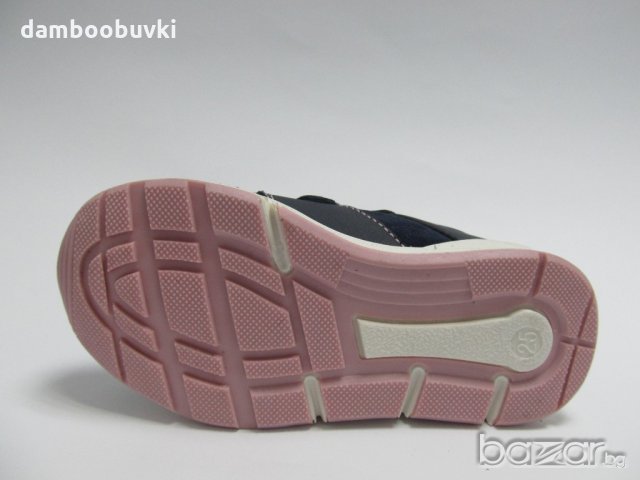 Детски обувки CHIPPO естествена кожа т.синьо/циклама 25/30, снимка 5 - Детски маратонки - 20979323