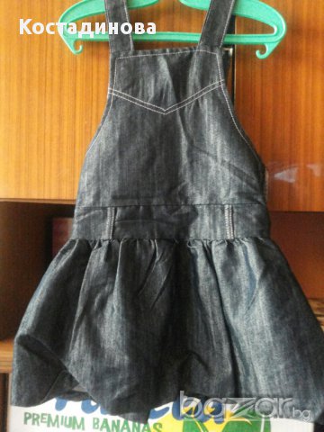 дънкови роклички, снимка 2 - Детски рокли и поли - 15829514