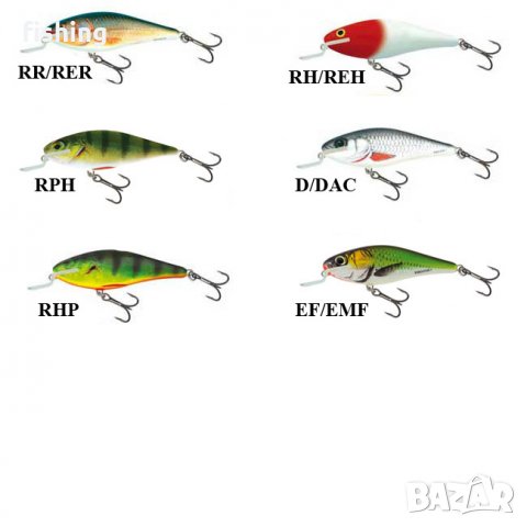 Воблер Salmo Executor Shallow Runner - плуващ, снимка 2 - Такъми - 23566989