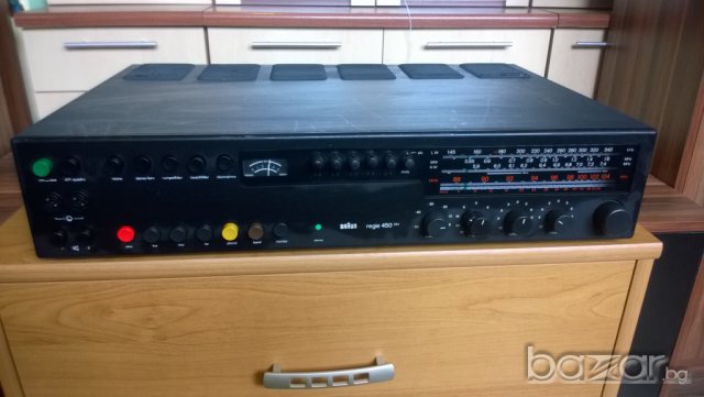 braun regie 450 ch-stereo receiver-нов внос швеицария, снимка 5 - Ресийвъри, усилватели, смесителни пултове - 7928875