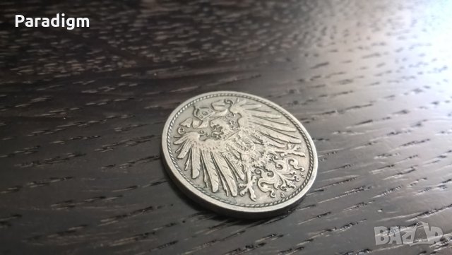 Райх монета - Германия - 10 пфенига | 1907г.; серия J, снимка 2 - Нумизматика и бонистика - 25889651