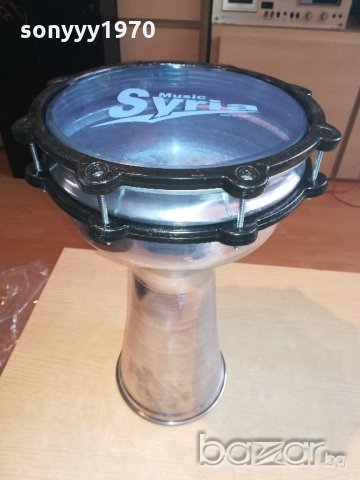 НОВА тарамбука-нова-алуминиева-голяма-40х25см, снимка 6 - Ударни инструменти - 20437800