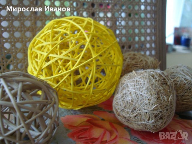 " Топки " - различни декоративни топки, снимка 6 - Декорация за дома - 22259763