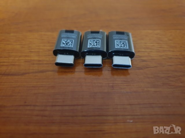 Samsung microUSB към USB-C, снимка 2 - Оригинални зарядни - 25220246