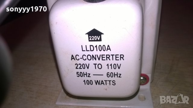 поръчан-lld100a ac-converter 220v to 110v 50hz-60hz-100watts, снимка 8 - Други - 24738520