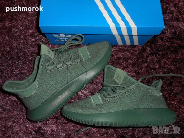 Adidas Originals Tubular Shadow Trainers In Green, снимка 5 - Маратонки - 21695549
