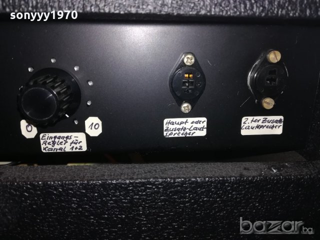 profesional 20 guitar amplifier-46х40х22см-внос швеицария, снимка 13 - Ресийвъри, усилватели, смесителни пултове - 20476240