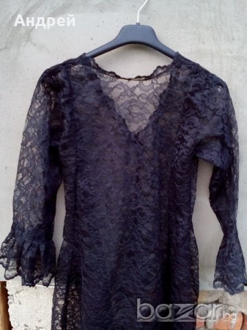 Стара дантелена рокля, снимка 5 - Антикварни и старинни предмети - 18411731