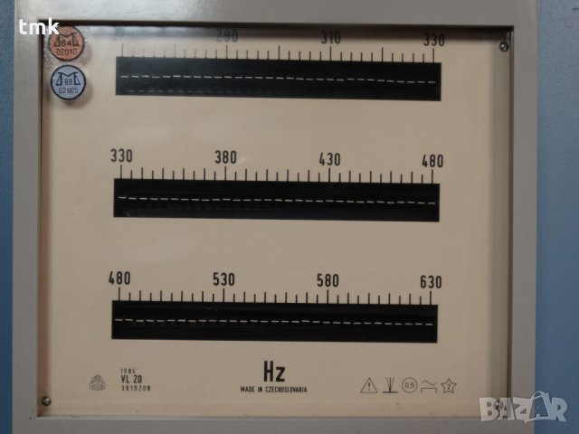 Честотомер Аналогов VL 20, снимка 3 - Електродвигатели - 23521187