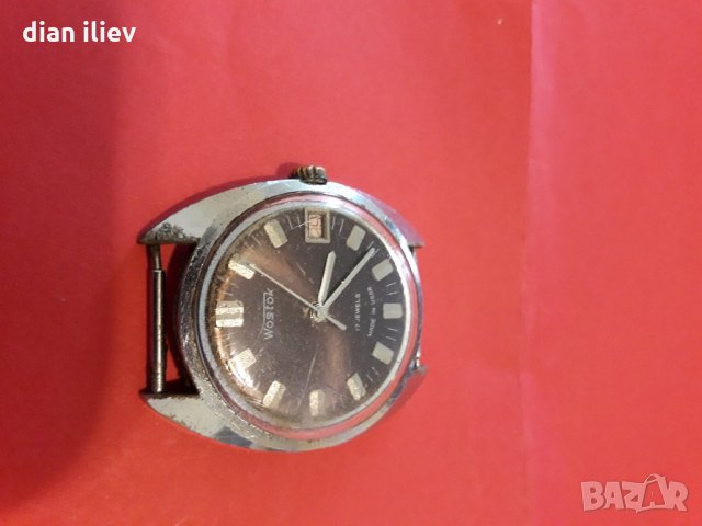 Стар механичен часовник-Восток , снимка 8 - Антикварни и старинни предмети - 25299341