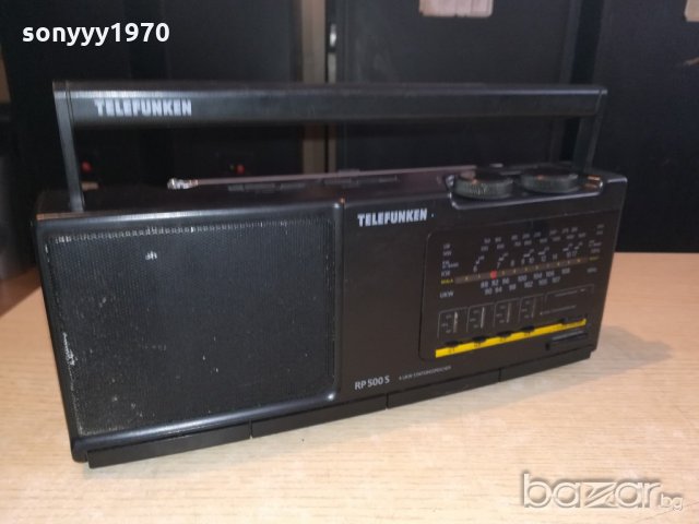 telefunken rp500s receiver-внос германия-32х13х7см, снимка 2 - Ресийвъри, усилватели, смесителни пултове - 20897703