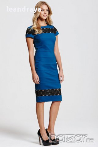 Прекрасна рокля с пайети. НАМАЛЕНА!, снимка 2 - Рокли - 17439986