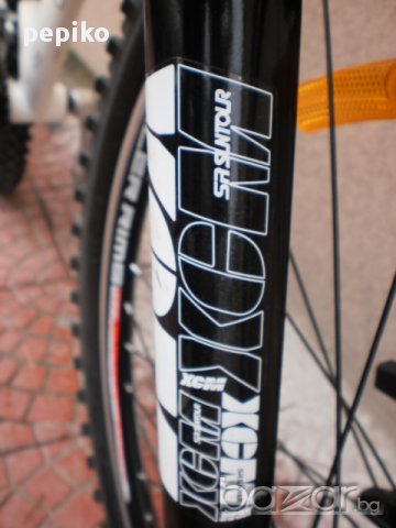 Продавам колела внос от Германия спортен велосипед tretwerk модел 2014г 26 цола бял, вибрейк, снимка 6 - Велосипеди - 10069957
