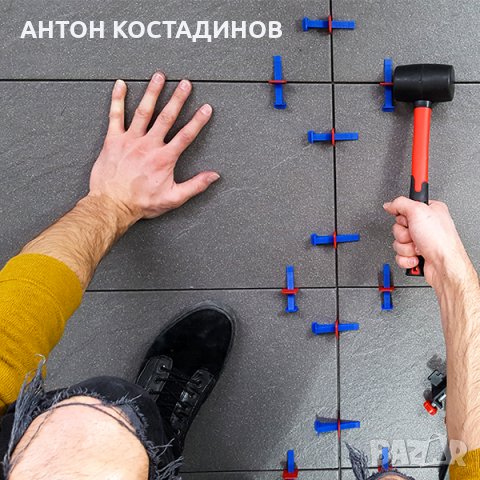 Комплект изравнители за плочки СВП, основа 2 мм 500 бр. + клин 200 бр. + клещи, снимка 5 - Облицовки - 25525178