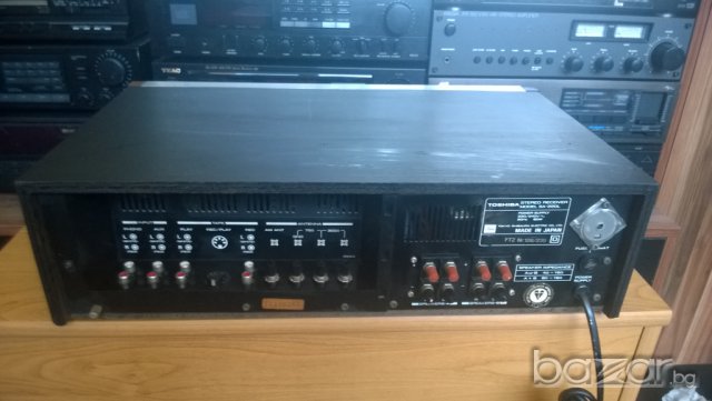 toshiba sa-220l stereo receiver-made in japan-ретро ресивър, снимка 13 - Ресийвъри, усилватели, смесителни пултове - 7312685