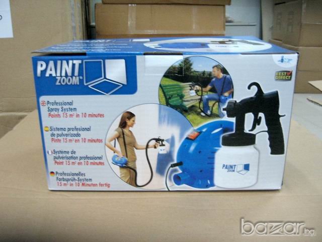 Най-добра оферта! Нов PAINT ZOOM 650W пистолет за бързо и гладко боядисване, снимка 6 - Други стоки за дома - 16160635