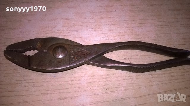 USA forged steel usa-клещи внос швеицария-16см, снимка 10 - Клещи - 24636731