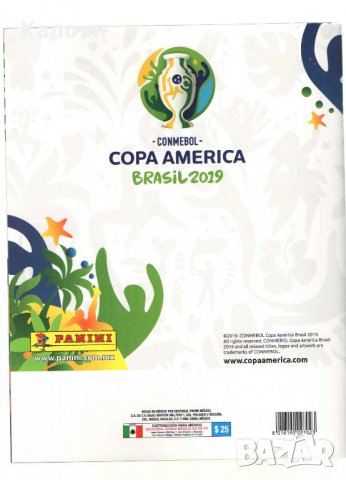 Албум за стикери Копа Америка 2019 Бразилия (Панини), снимка 2 - Колекции - 24853932