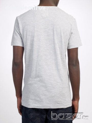 Нова мъжка тениска G Star Raw Wanvic Striped T Shirt, оригинал , снимка 9 - Тениски - 13794019