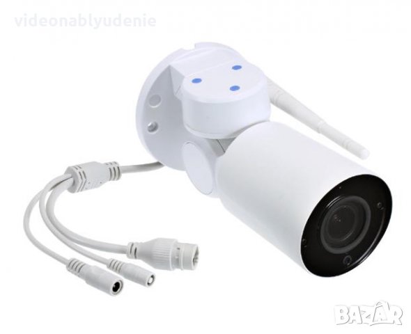 Метална Водонепромокаема PTZ WiFi Моторизирана Камера 4x ZOOM 1080P 2.8-12мм Леща Микрофон m/SD Слот, снимка 4 - IP камери - 24761834