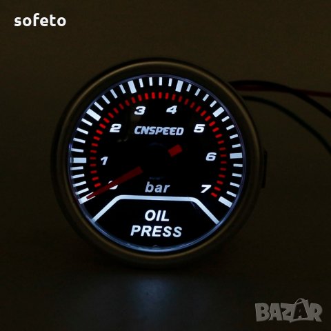 Измервателен тунинг уред налягане масло тъмно стъкло тунинг измервателни уреди, снимка 3 - Аксесоари и консумативи - 23861885