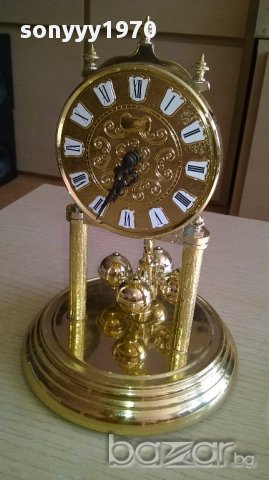 Ретро марков немски часовник-в цвят злато-внос швеицария, снимка 14 - Стенни часовници - 17559879