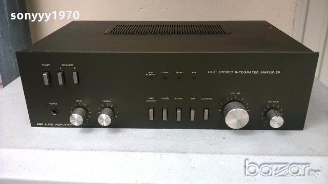 mp a 400 hi-fi-stereo amplifier-140watt-внос швеицария, снимка 4 - Ресийвъри, усилватели, смесителни пултове - 18215841