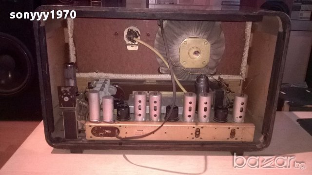 Grundig-380w-tube-receiver-made in germany-внос швеицария, снимка 4 - Ресийвъри, усилватели, смесителни пултове - 13656599