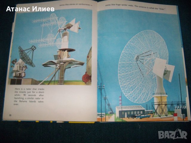 "This is Cape Kennedy" американска детска книжка за космоса от 1967г., снимка 7 - Детски книжки - 24795185
