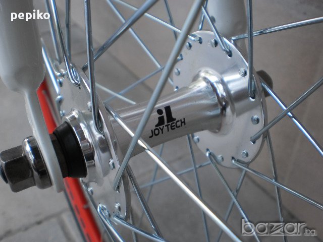 Продавам колела внос от Германия  шосеен велосипед сингъл спиид Hero 28 цола червени капли , снимка 15 - Велосипеди - 10070549