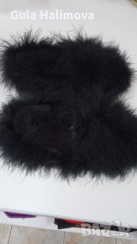 Дамски обувки от естествен косъм, снимка 2 - Други - 24187584