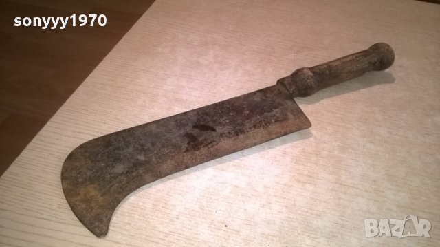 АНТИКА-КУКРИ-40Х11СМ-РЕТРО КОЛЕКЦИЯ-САТЪР/НОЖ-ВНОС ФРАНЦИЯ, снимка 6 - Колекции - 26104159