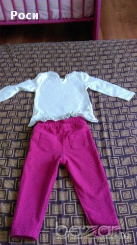 Блузка с панталонче , снимка 2 - Бебешки блузки - 13569257