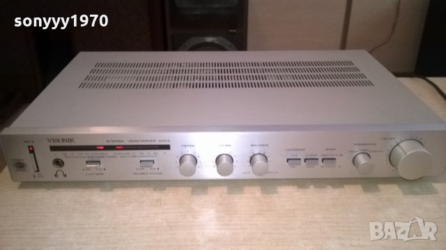 visonik 4003 stereo amplifier with led idicatоrs-внос швеицария, снимка 2 - Ресийвъри, усилватели, смесителни пултове - 22349899