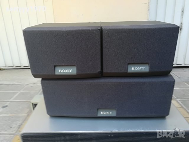 sony 3x100w//8ohm-център+тонколони-внос швеицария, снимка 3 - Тонколони - 25896713