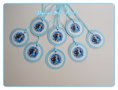 медальони за детски рожден ден с  героите от Леденото кралство, снимка 1 - Други - 16207672